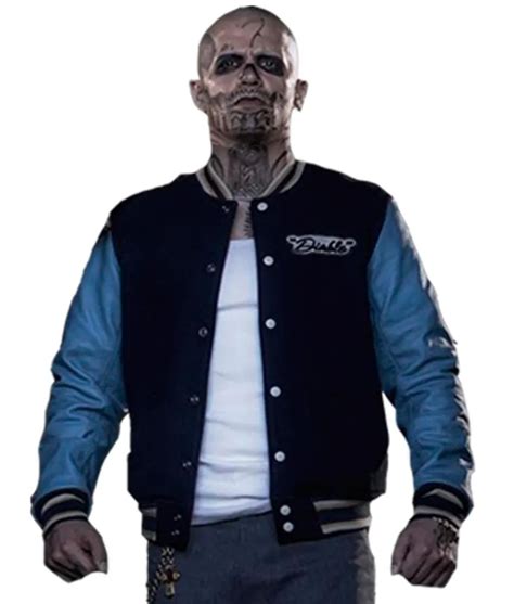 Suicide Squad Varsity Bomber El Diablo Jacket 